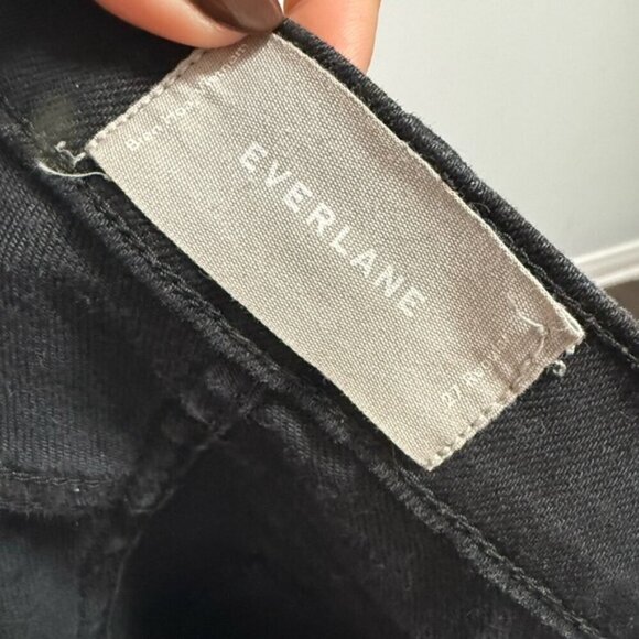 Everlane Denim Black Skinny Jean size 27 Regular - Picture 9 of 10